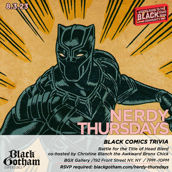 Nerdy Thursdays | Black Comics Trivia